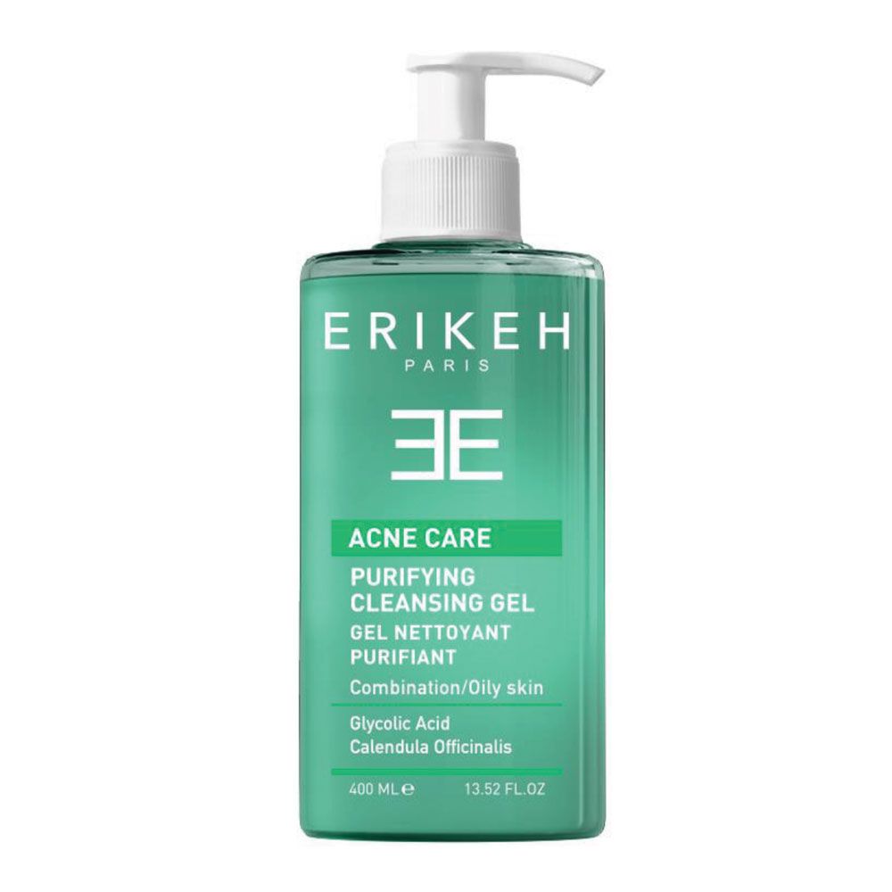 ژل پمپی پاک کننده و کنترل کننده چربی پوست اریکه 400 میل