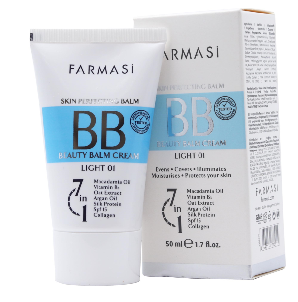 BB کرم شماره 01 فارماسی مدل Light