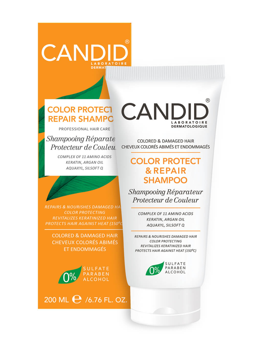 شامپو تثبیت رنگ و ترمیم مو کاندید