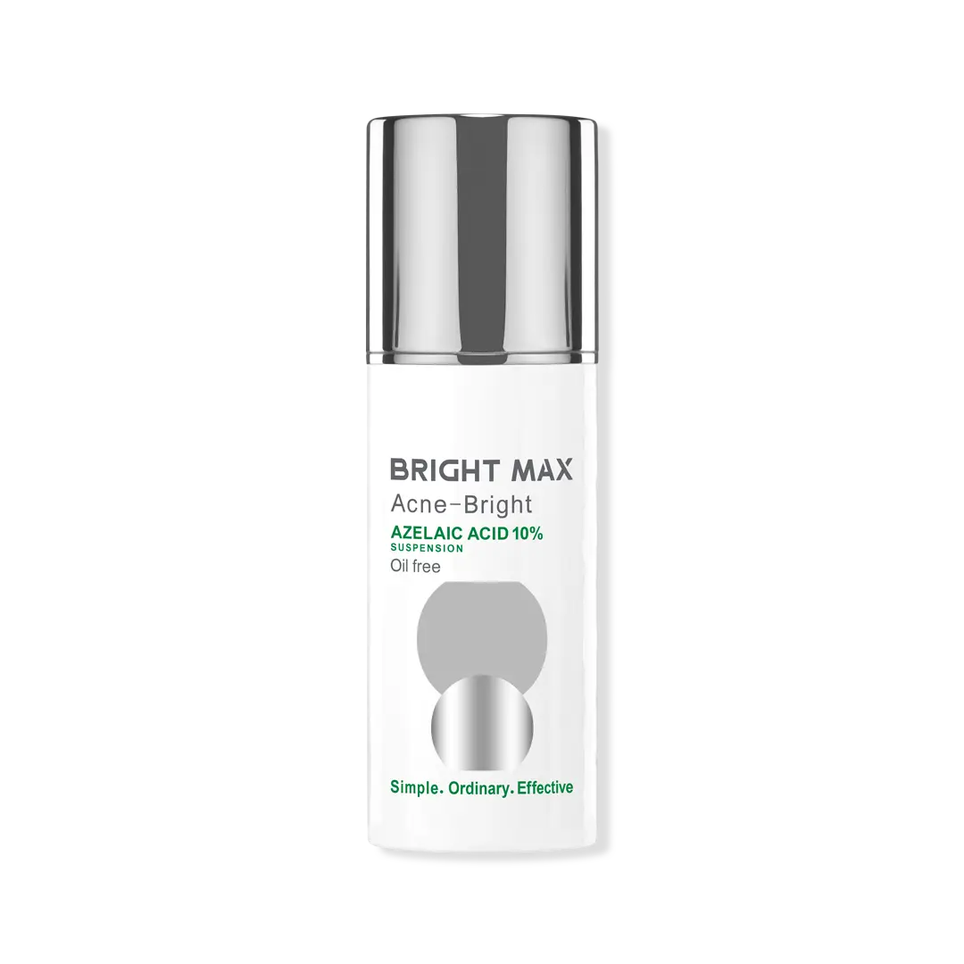 سوسپانسیون ضد آکنه و لک آزلائیک اسید حجم 30 میل برایت مکس