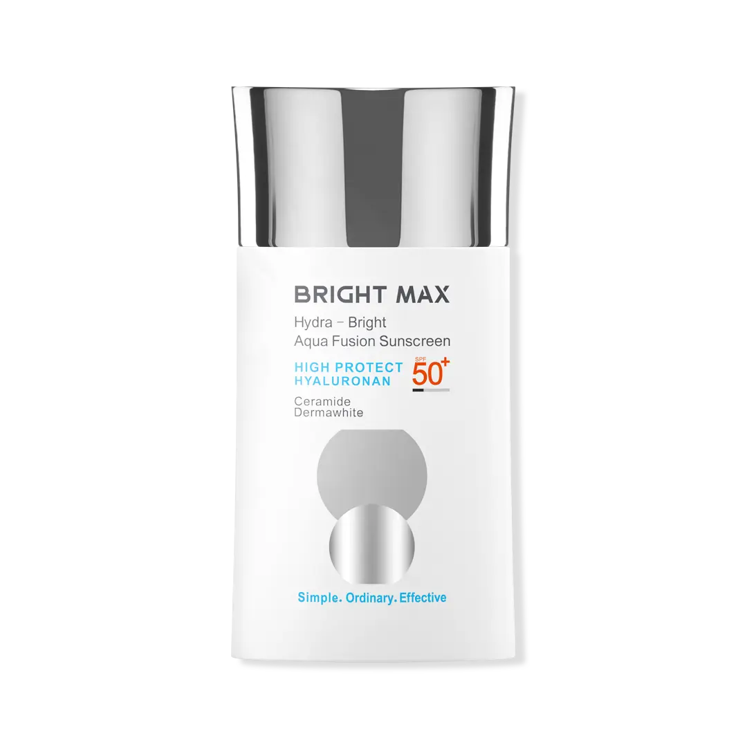 فلوئید ضد آفتاب برایت مکس دارای spf50 حجم 50 میلی لیتر