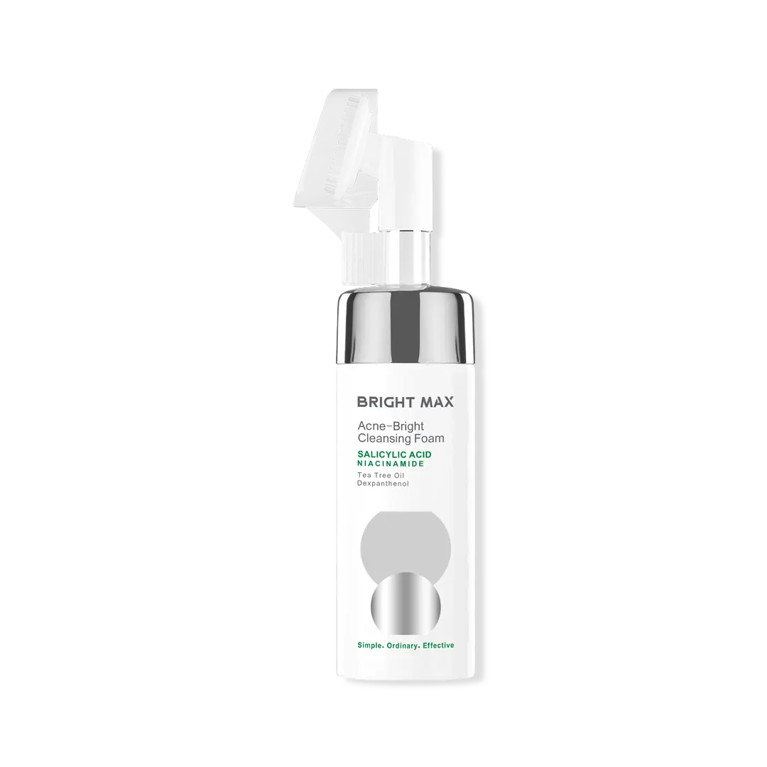 فوم شستشوی صورت پوست چرب آکنه برایت مکس