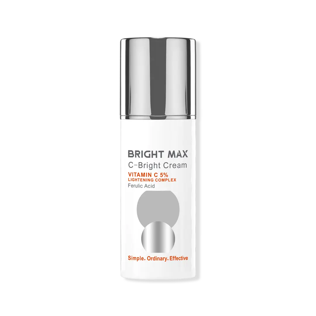 کرم جوان کننده صورت و گردن ویتامین سی برایت مکس