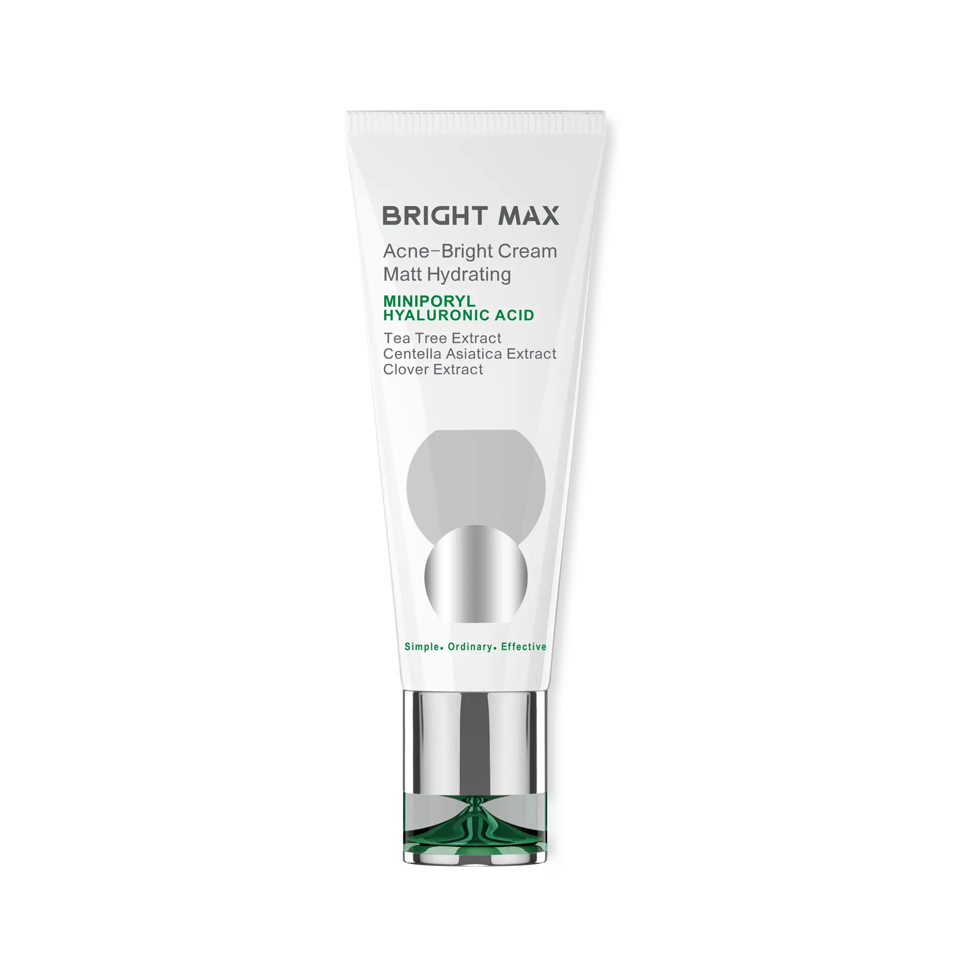 کرم مرطوب کننده مات پوست چرب و آکنه برایت مکس