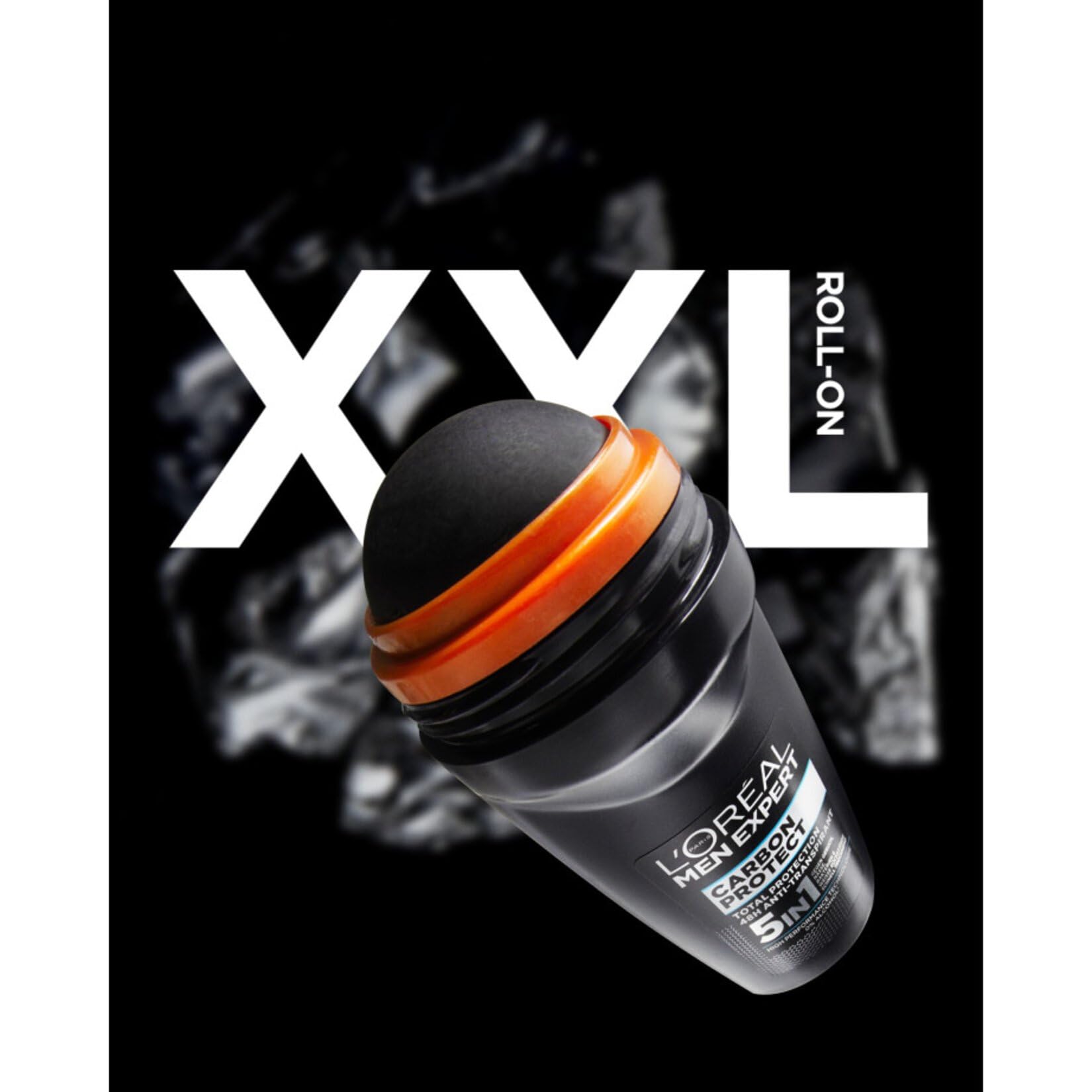 مام رول مردانه مدل 4 در 1 Carbon Protection حجم 50 میلی لیتر