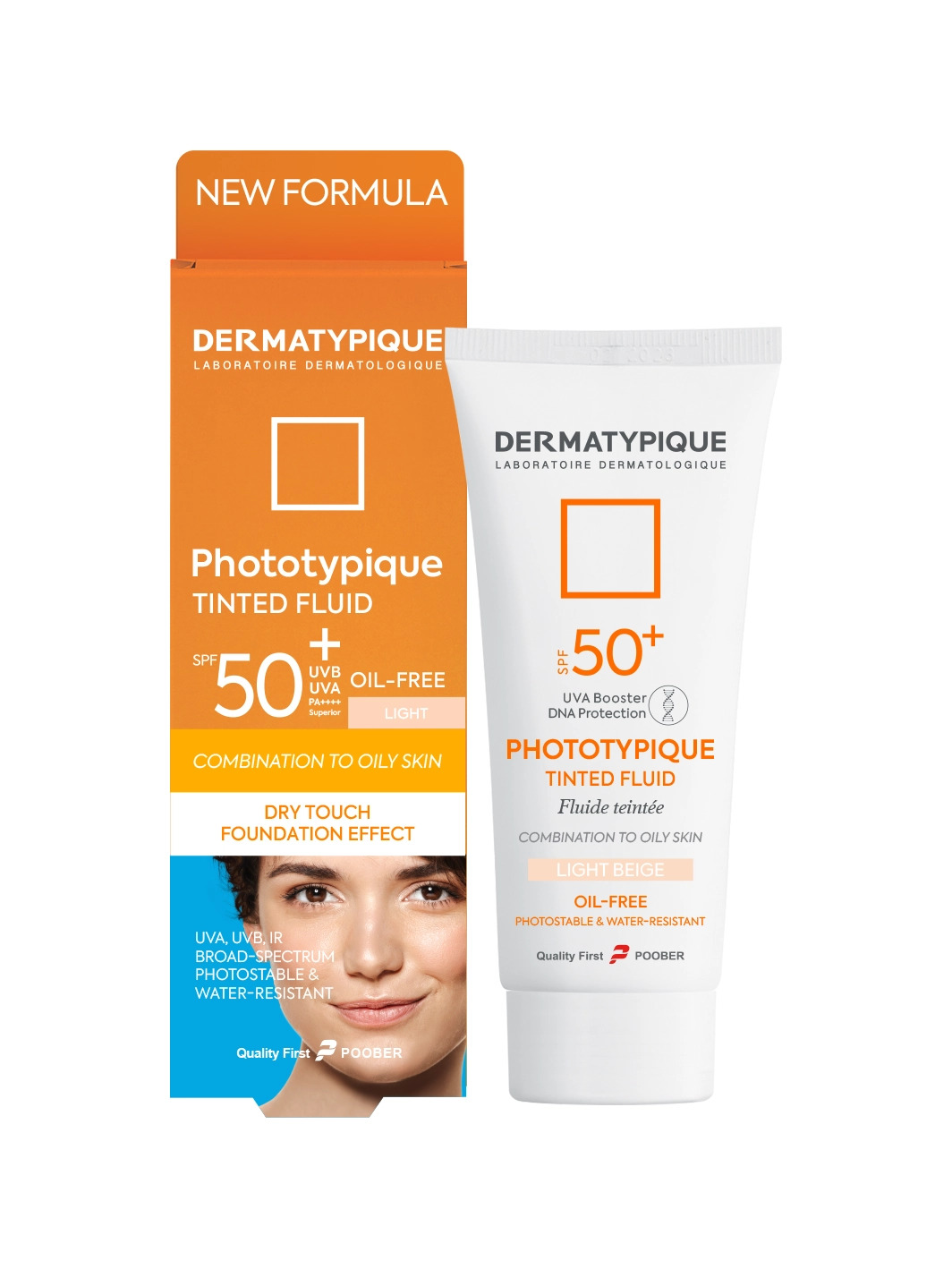 ضد آفتاب فلویید مت رنگ لایت (Light) فتوتیپیک + SPF50 (درماتیپیک)