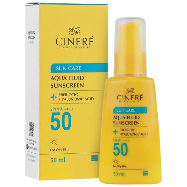 ضدآفتاب فلوئید SPF 50 بدون رنگ سینره