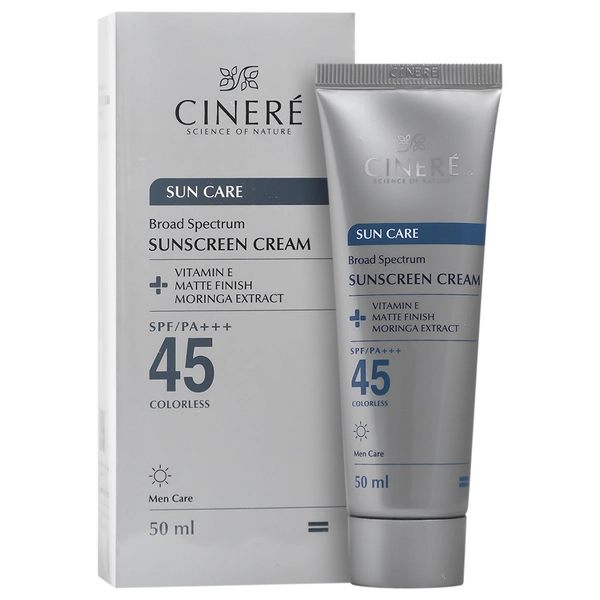 کرم ضدآفتاب SPF 45 مخصوص آقایان سینره