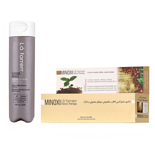 شامپو ماینوکسی مخصوص موهای معمولی و نازک 150ml لافارر