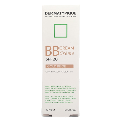 بی بی کرم رنگ بژ طلایی SPF20 درماتیپیک