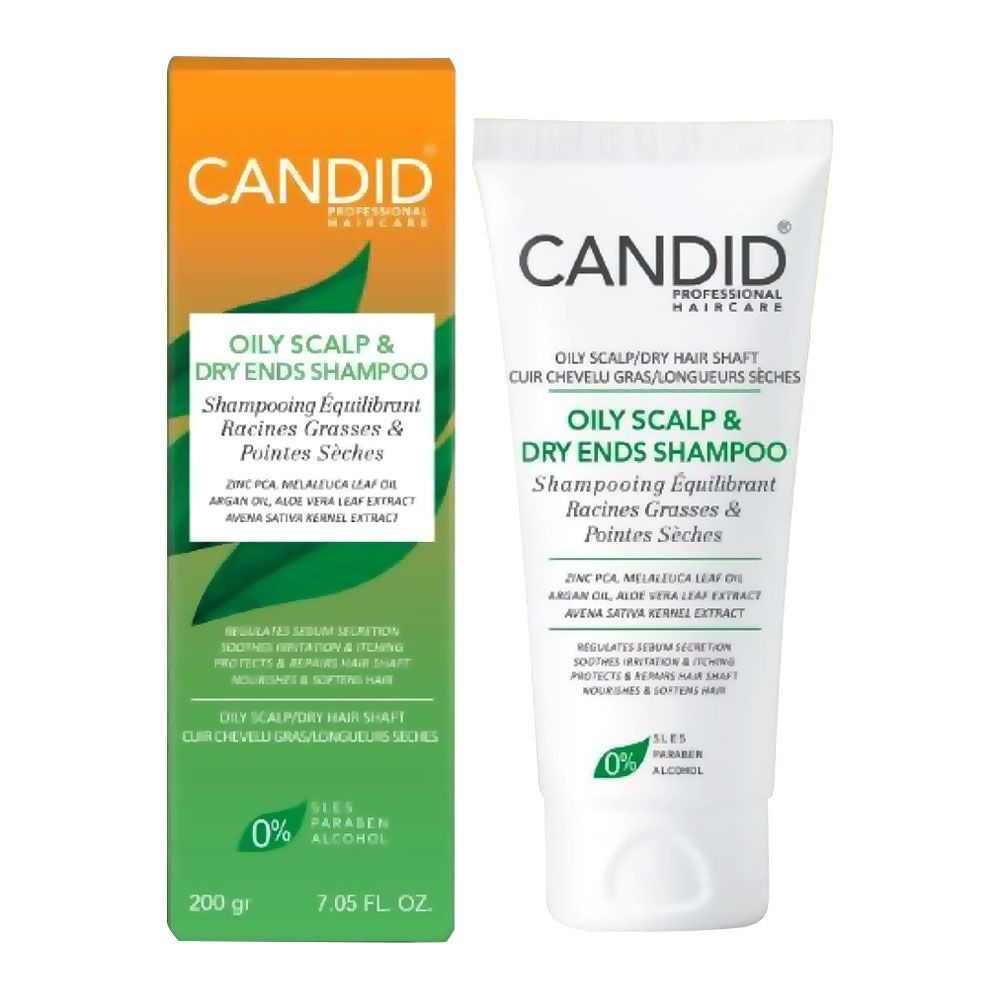 شامپو مناسب پوست سر چرب و ساقه مو خشک کاندید