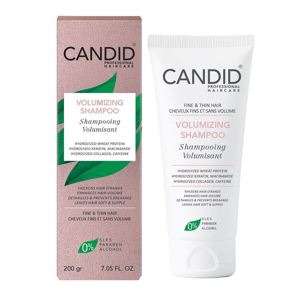 شامپو حجم دهنده ظاهری مو مناسب موهای نازک کاندید