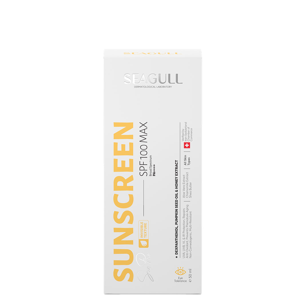 کرم ضد آفتاب فاقد رنگ سی گل با SPF 100 حجم 50 میل